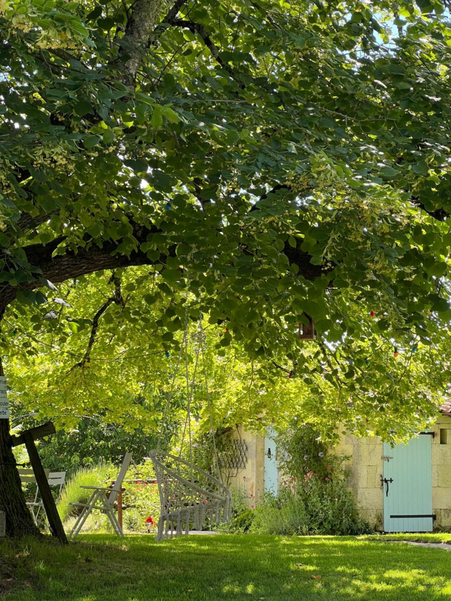 La Colline De Tilleul - Les Deux Puits - Cosy Cottage With Swimming Pool Near Aubeterre Saint-Romain  Exterior foto