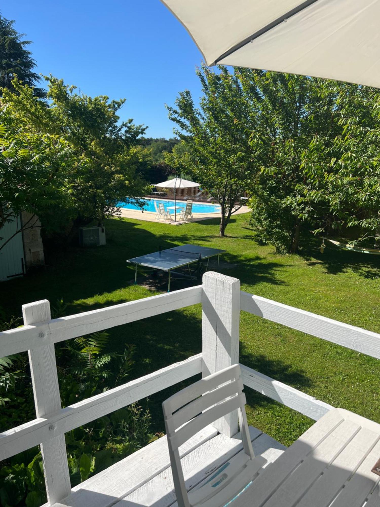 La Colline De Tilleul - Les Deux Puits - Cosy Cottage With Swimming Pool Near Aubeterre Saint-Romain  Exterior foto